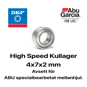 Kullager - avsett för abu specialberabetat mellanhjul