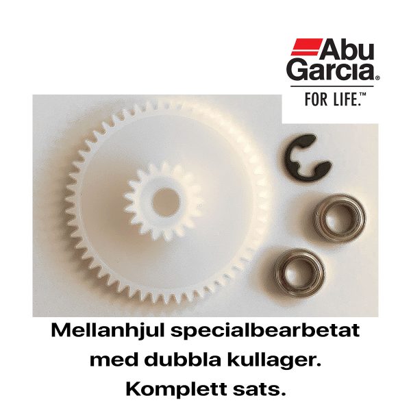 rulltrim.se abu mellanhjul specialbearbetat med dubbla kullager komplett