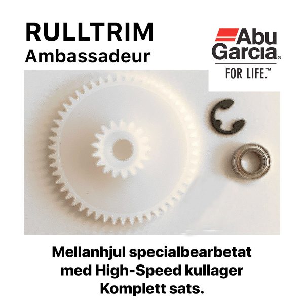 RullTrim.se™ - mellanhjul med kullager